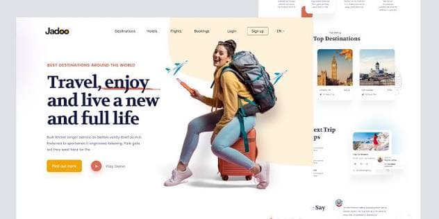 landing page website
